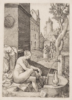 KG 00666
<br/>
Suzanna en de ouderlingen
<br/>
<em>Aldegrever, Heinrich (1502 - 1555/61) - kopie naar</em>